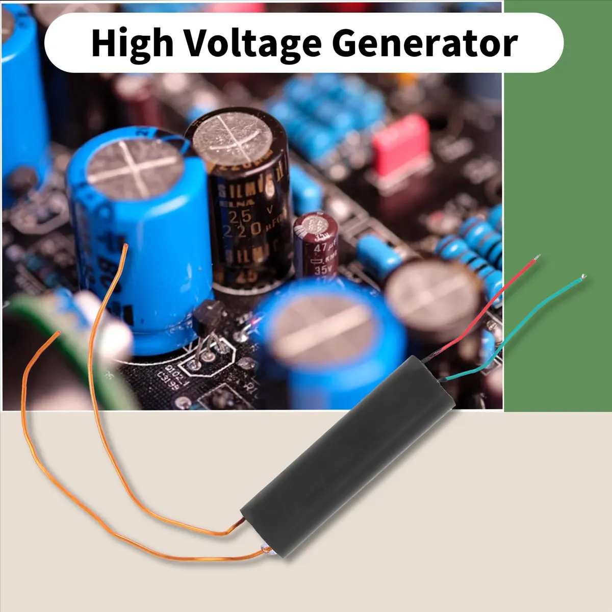 AT42 1000kv Step up high Voltage Pulse Inverter Arc Generator Ignition Coil Module