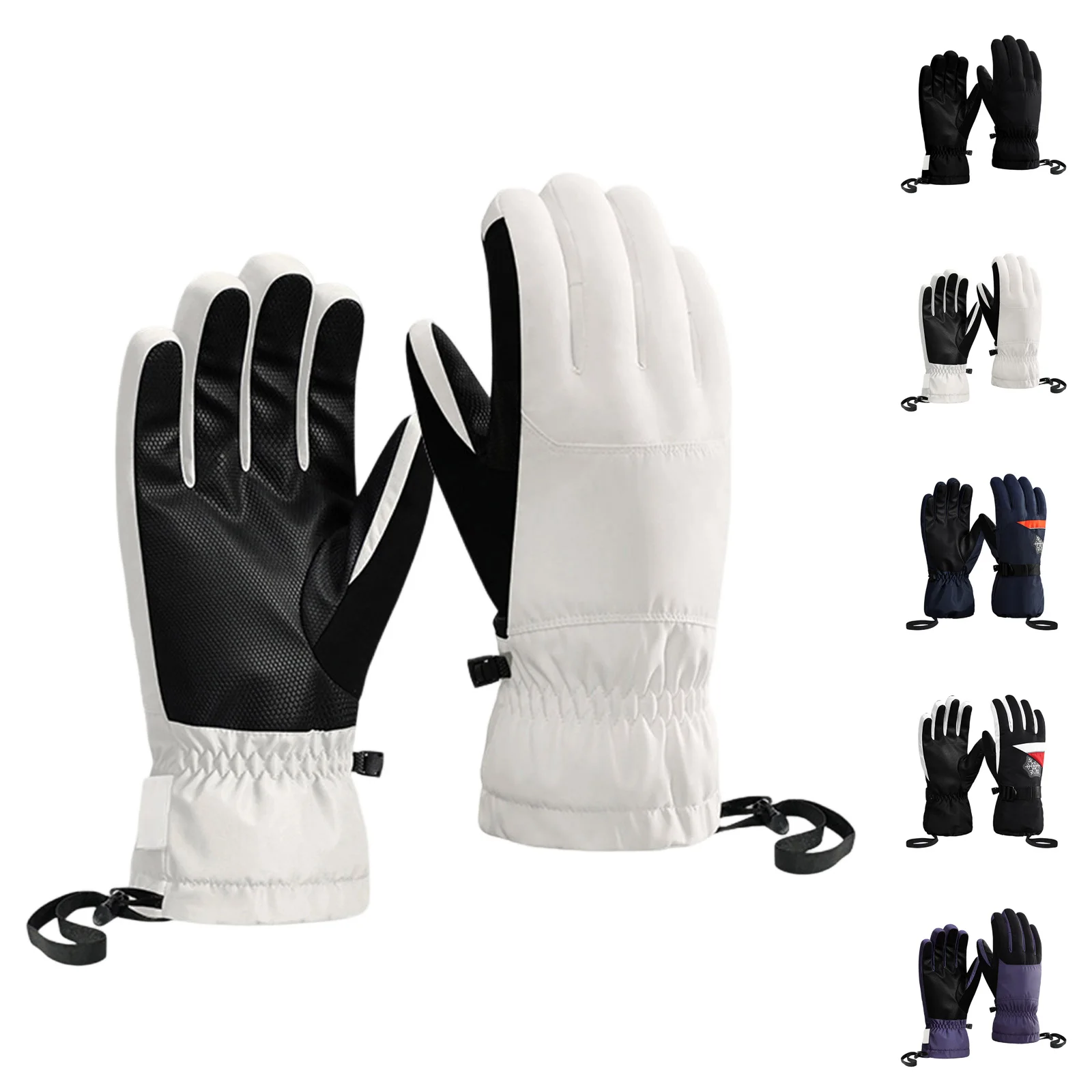 

New Winter Ski Gloves Men's and Women's Outdoor Warm Gloves,Windproof Waterproof and Anti Slip Ski Gloves,Sports Gloves