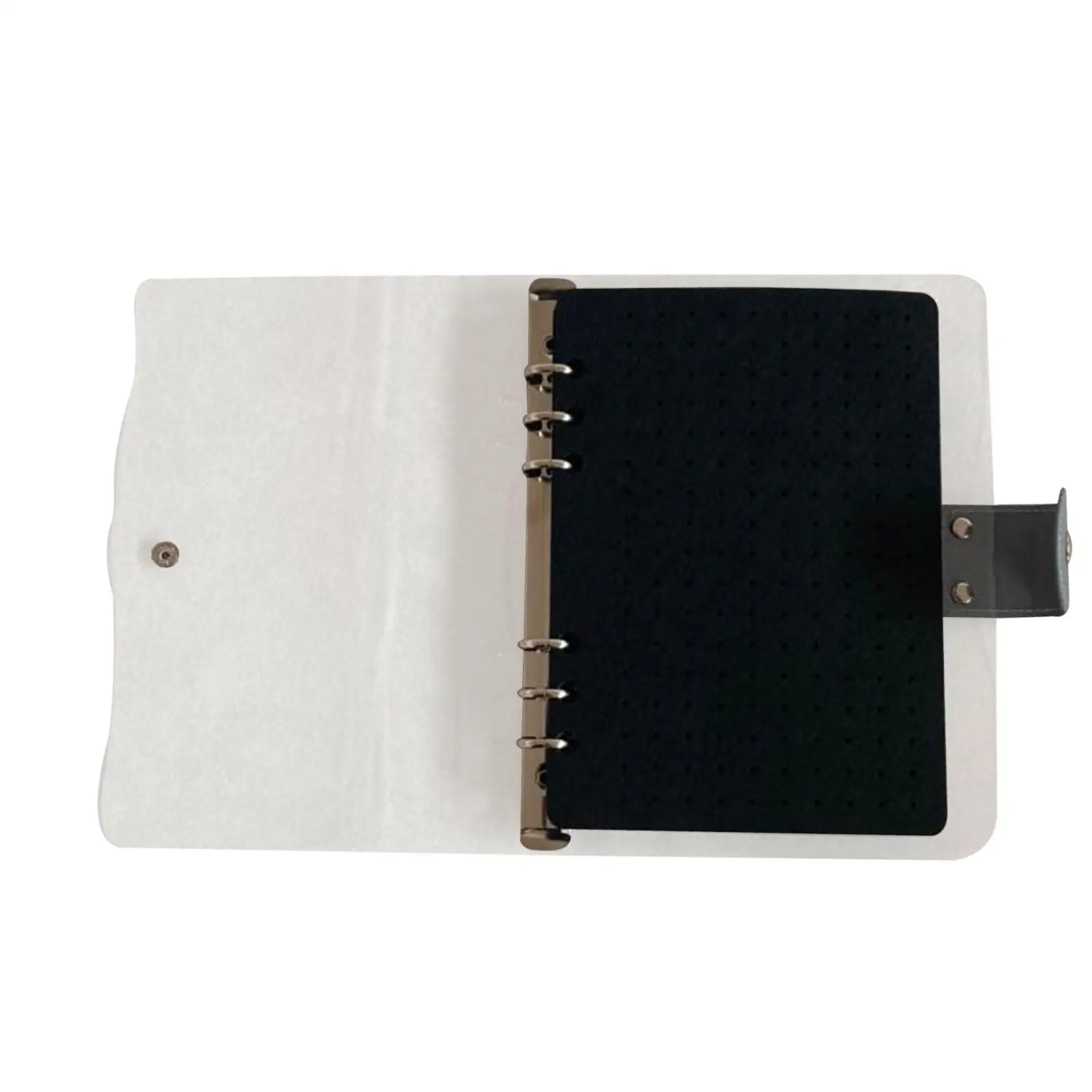 Felt Enamel Pin Display Pages with Clear Cover Pin Bundle Organization Carrying Book for Pin Art Enthusiasts and Storage