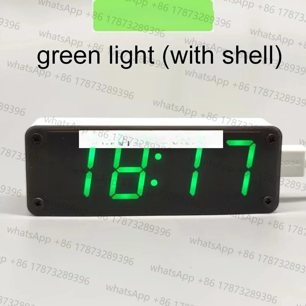 

WIFI Clock, NTP Time Service, Automatic Time Synchronization, 0.8-inch Digital Tube LED Clock Module, Intelligent Dimming