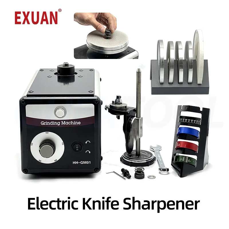 Electric Knife Grinder Carving Knife High Efficiency Grinding Adjustable Angle Polishing Gold Jewelry Equipment Knife Grinder