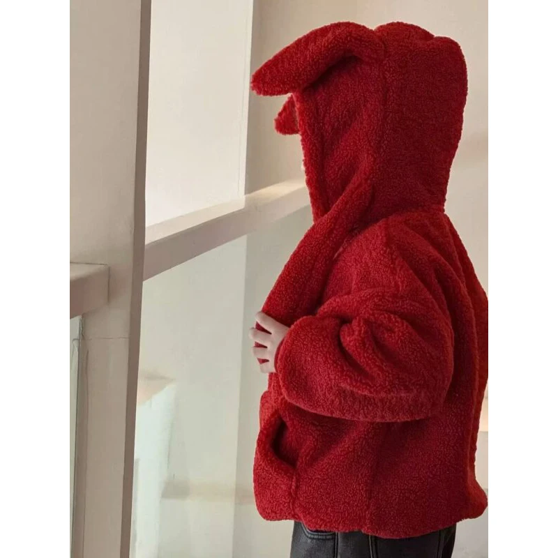Fleece Thickened 2025 Autumn Winter New Kids Boys Girls Hooded Sweatshirt Children's Sweatshirt Baby Clothing image 3