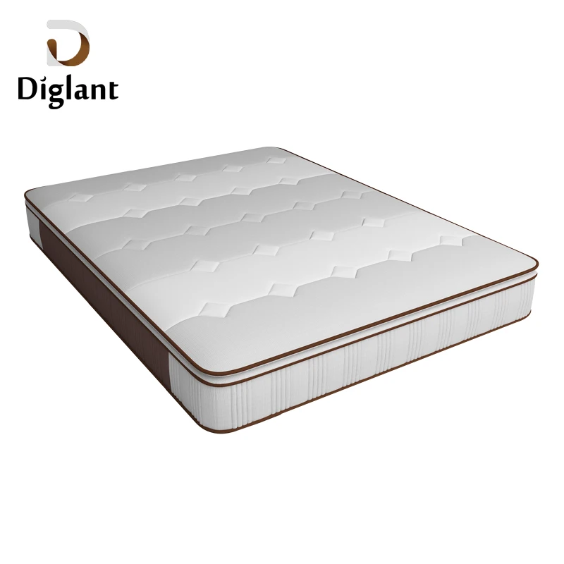 D105 Hybrid Wholesale Single Bed Coir Double Size Hotel Foam Pocket Spring Mattress Manufacturer