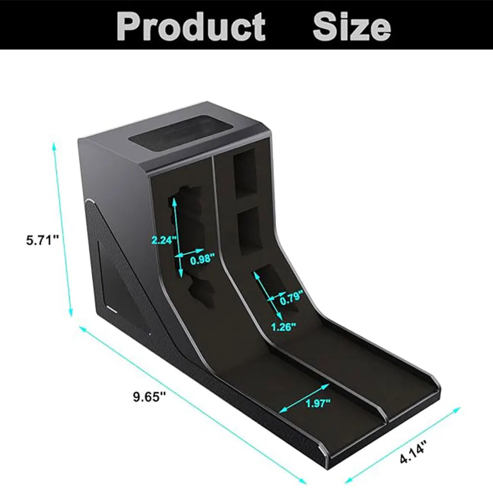 Universal Pistol Rack Handgun Rack Pistol Holder for Gun Safe Storage Gun Holder Protective Pistol Dispaly Stand Gun Case - view 6