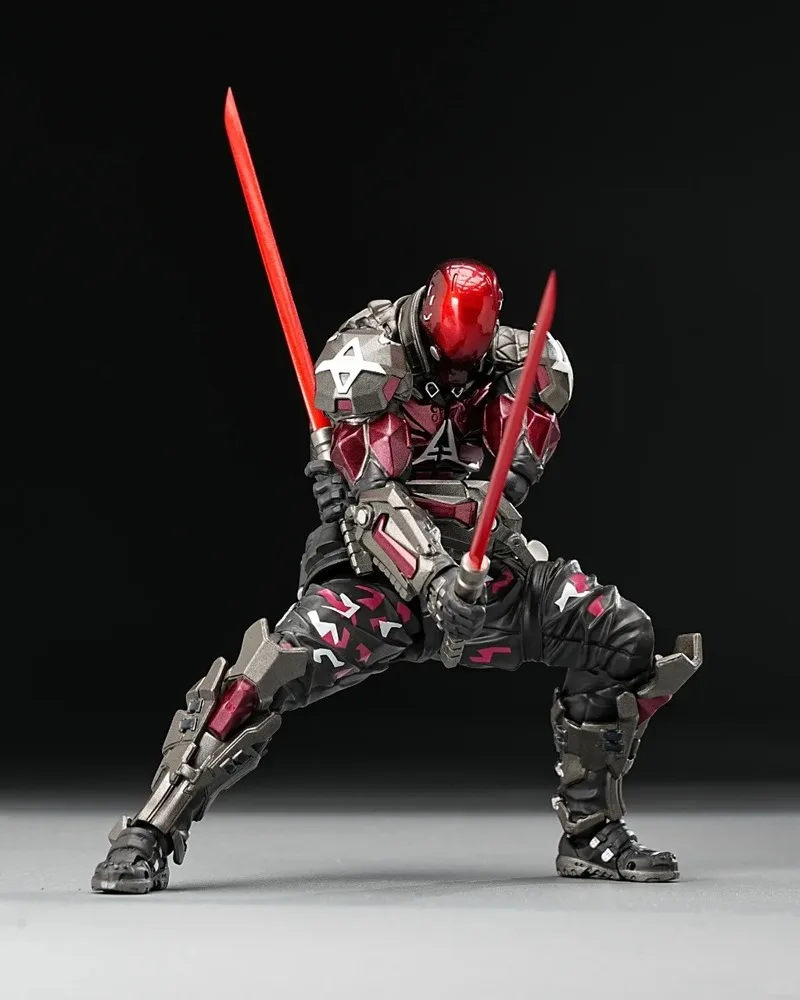 

17cm Amazing Yamaguchi Arkham Knight Batman Red Hood Figuarts Game Action Figure Model Toy Collection Surprise Christmas Gift