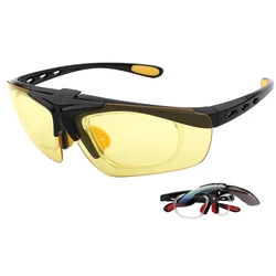 Lunettes de tir à vision nocturne pour paintball, lunettes rabattables pour airsoft, chasse, randonnée en plein air, escalade, pêche, cyclisme, EyeChester