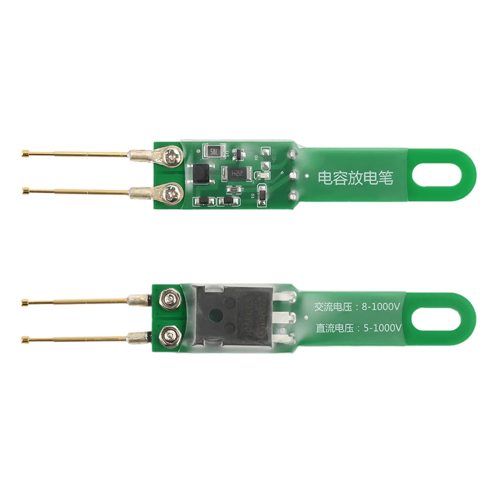 1Pcs 5000UF Capacitor Discharge Pen Switch Power Supply Repair Discharge Protection Tool With LED AC 8-1000V/DC 5-1000V