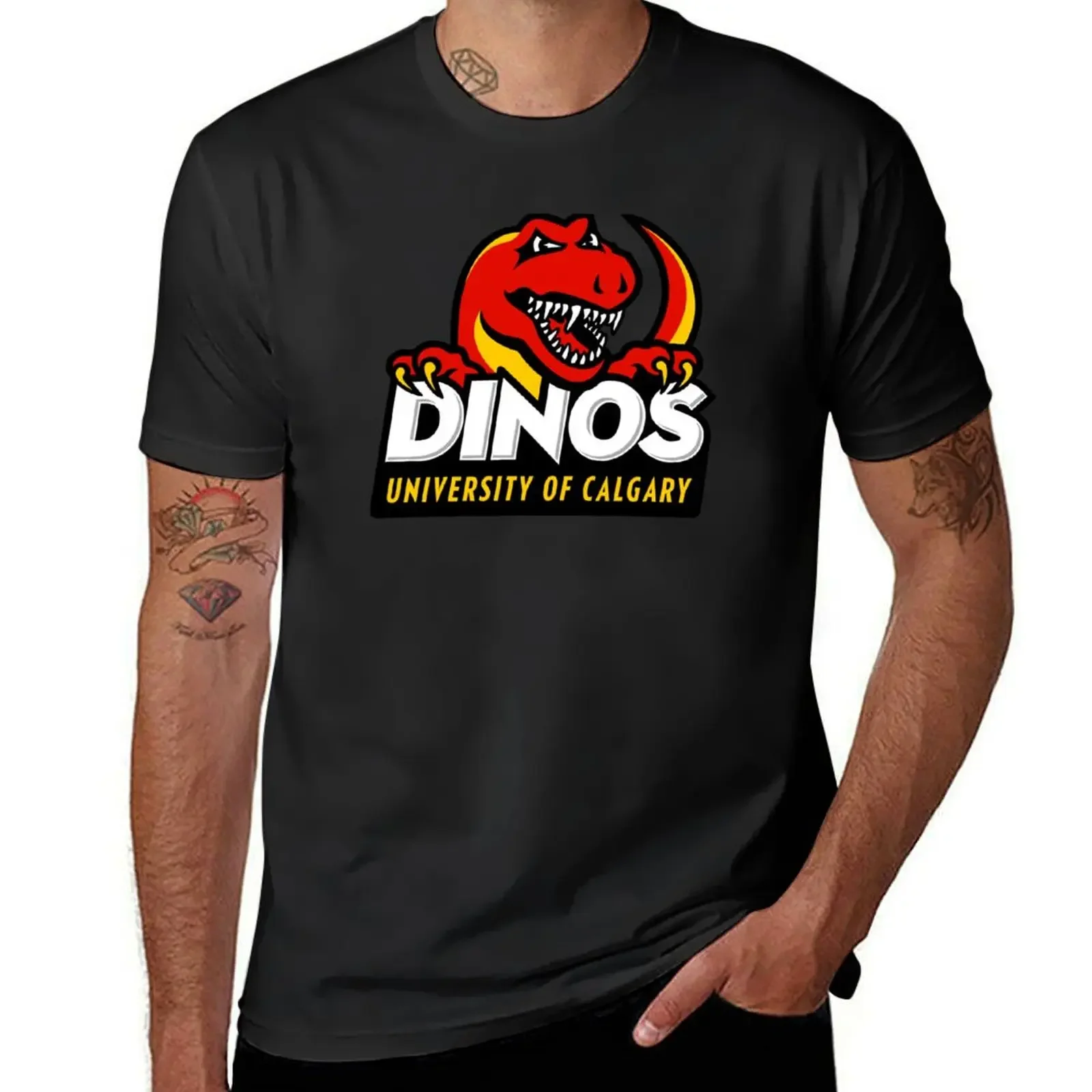 Univ of Calgary Logo3 T-Shirt baggy shirts aesthetic clothes for a boy vintage t shirts men t shirt