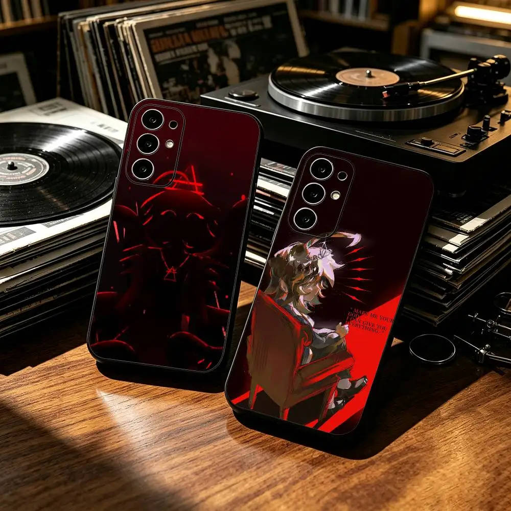 FPE A-Alice  Black Phone Case for Samsung S25 24 23 22 21 20 30 Ultra Plus Fe Note 10 5G Cover