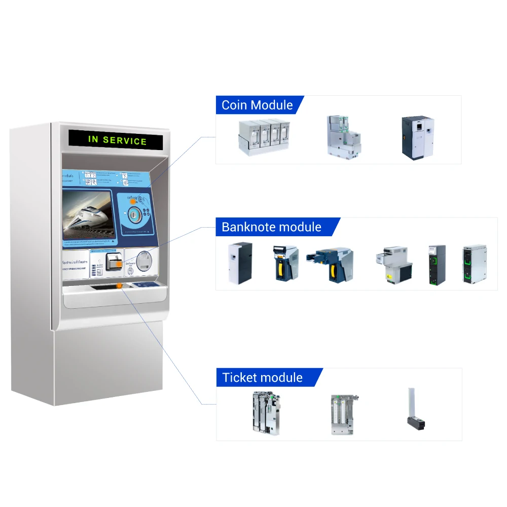 TIM-006A إعادة تدوير موزع البطاقة/الذكرة الأوتوماتيكية لآلة بيع التذاكر النقل الذكي السكك الحديدية مترو مترو #4