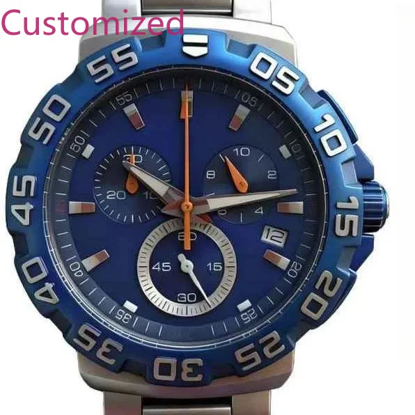 904L Steel Quartz Movement Watch for Men