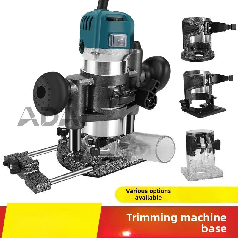 

Metal transparent cover base integrated adjustable lifting lock for edge trimming machine, suitable for woodworking