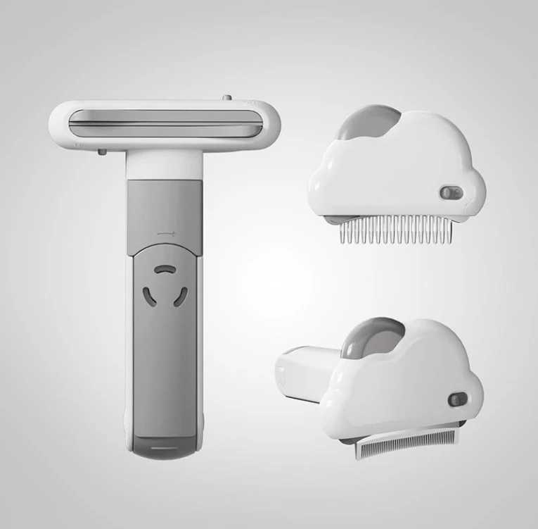 

Three-in-One Multi-Functional Hair Sticking Device Plastic Pet Products Cat Comb For Hair Removal Dog Hair Cutting Knife Beauty