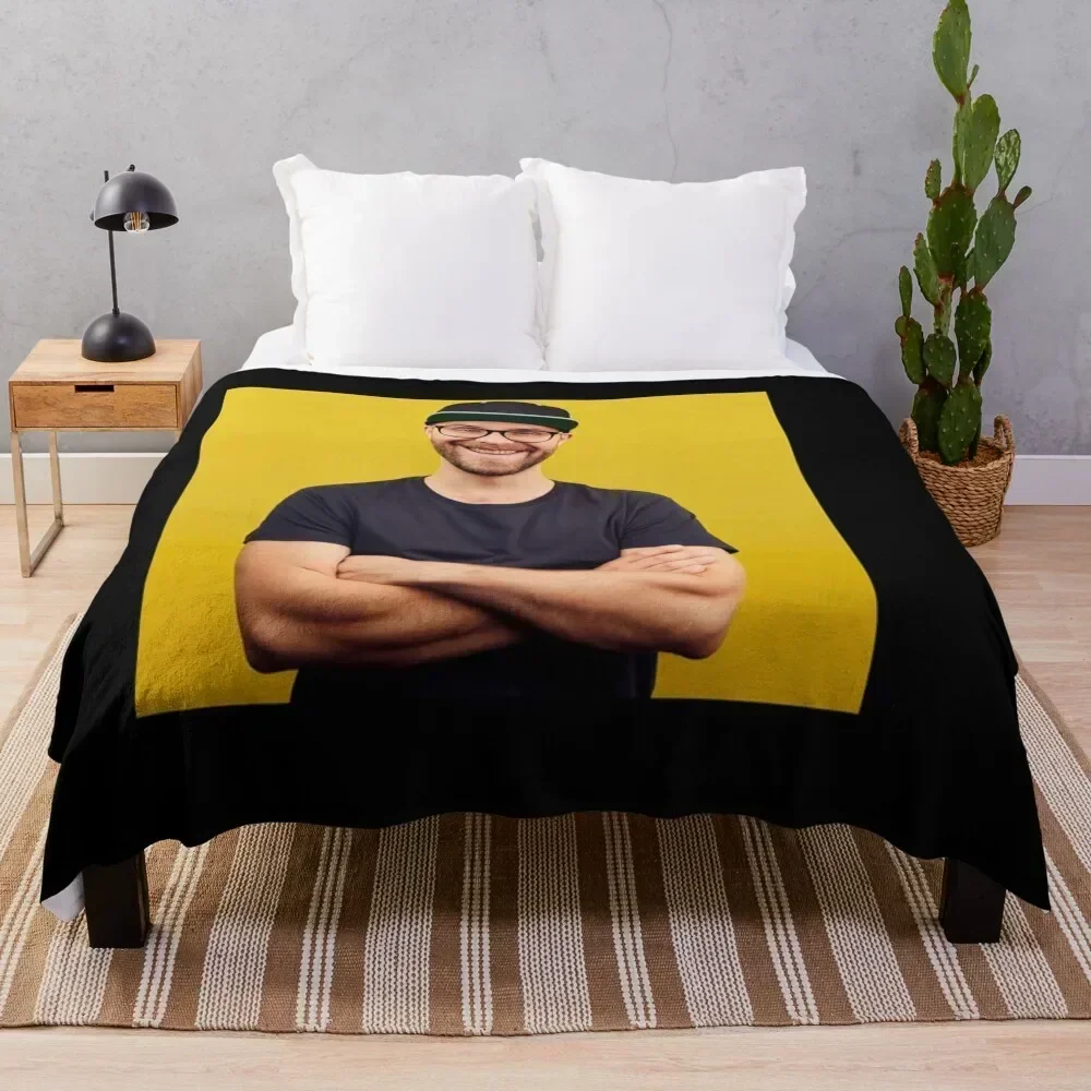 Mark Forster Style Classic Throw Blanket Stylish Couch Blanket for Home Living Room