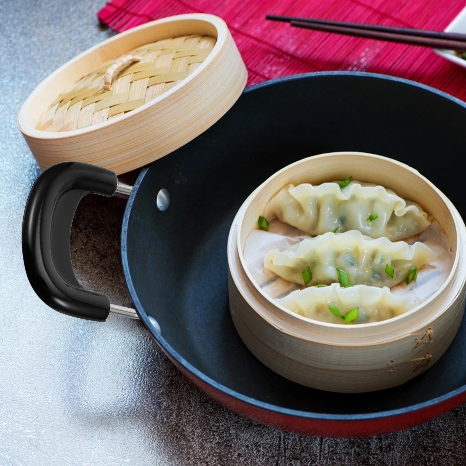 

6pcs Pot Stainless Replacement Pot Handle Steel Side Removable Cookware Kitchen Pan Parts Accessories