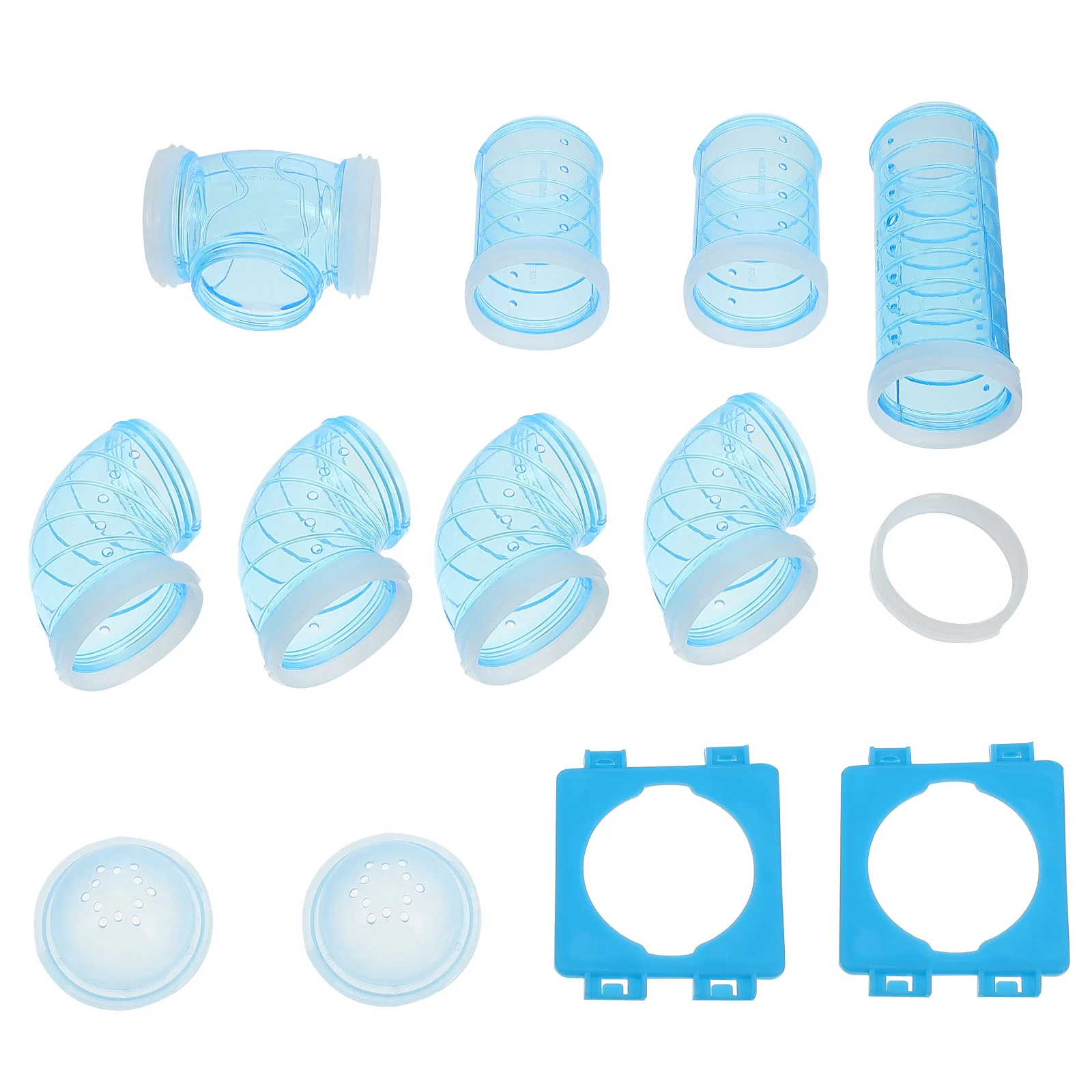 

Hamster Pipe Cage Tubes and Tunnels Indoor Composable Accessories for Cages Plastic Accessory Pet