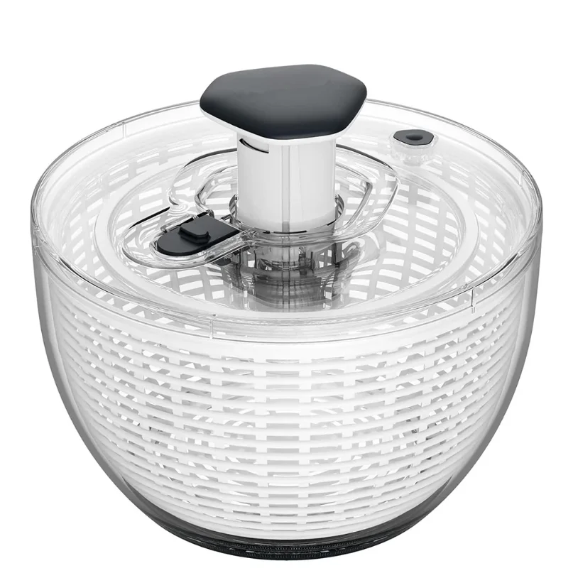 6.3 QT Salad Spinner Large Lettuce Dryer Spinner One-handed Easy Press Large Vegetable Dryer Salad Mixer Washer JT251