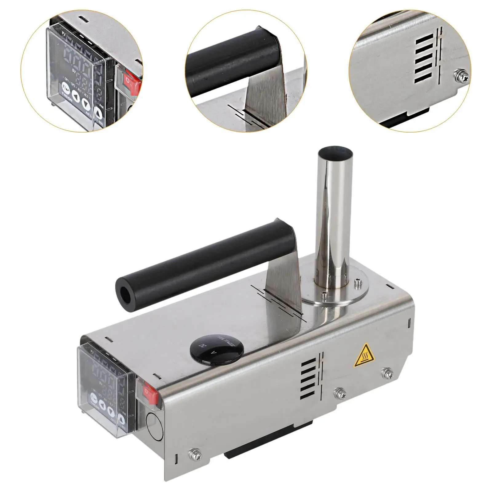 Bezprzewodowy parownik kwasu oksalicznego, praktyczny, zasilany akumulatorem 18V 20V, narzędzie pszczelarskie.