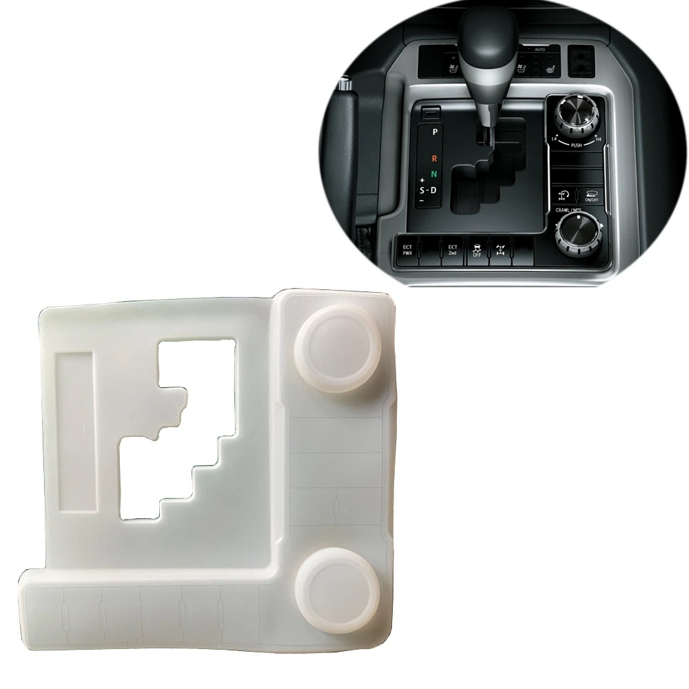 Imagem -04 - Capa Interior Dustproof Car Gear Box Capa contra Poeira para Toyota Land Cruiser 200 Lc200 Fj200 20232023