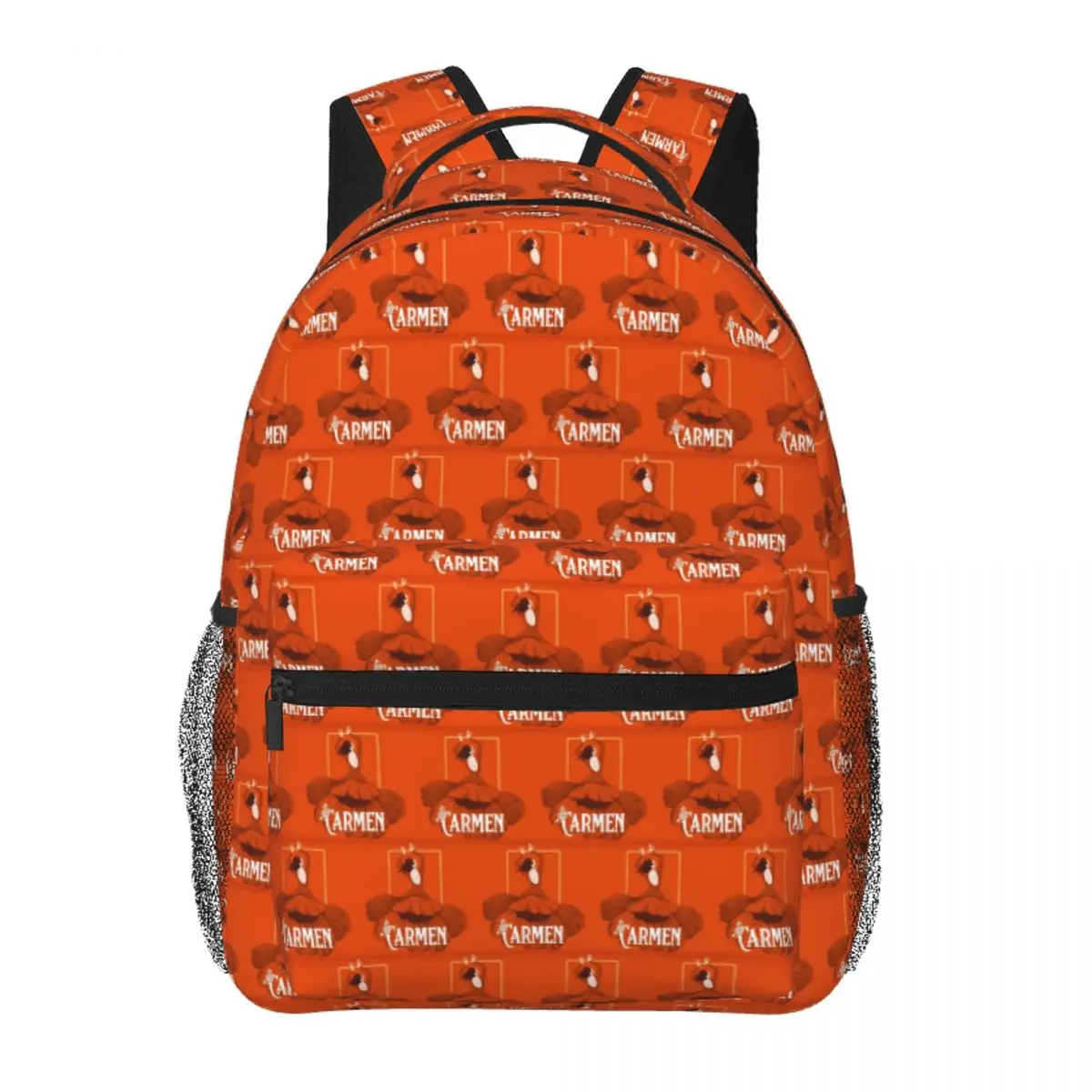 

Carmen Merch Backpack Student BookBag Kids School Bag Computer Shoulder Bags for Boys Girls