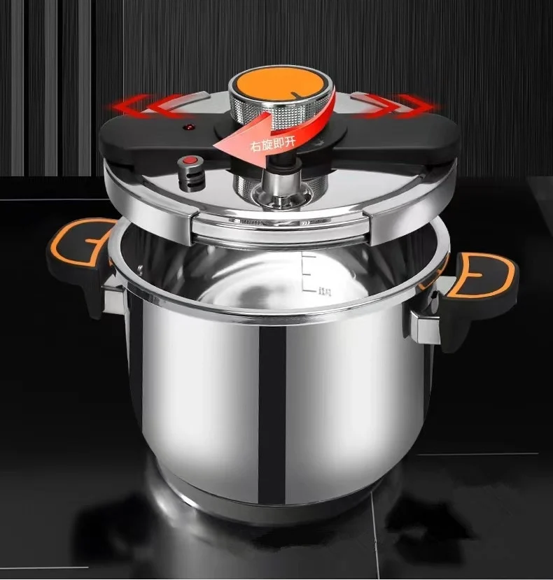 Pressure cooker household 6L stainless steel induction cooker gas stove suitable for explosion-proof pressure cooker