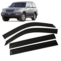 Window Visor for LEXUS LX470 J100 1998 1999 2000 2001 2002 2003 2004 2005 2006 2007 Weathershied Door Visor Wind Sun Rain Guards