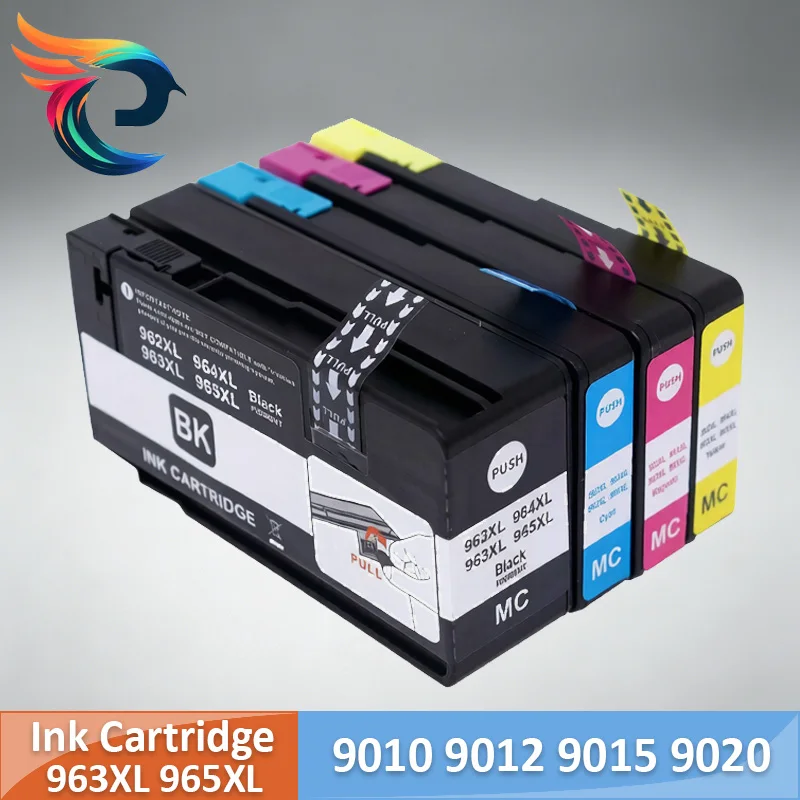

963XL 965XL 963 965 XL For HP963 HP965 Inkjet Ink Cartridge Compatible For HP OfficeJet Pro 9010 9012 9015 9020 9022 9025 9029