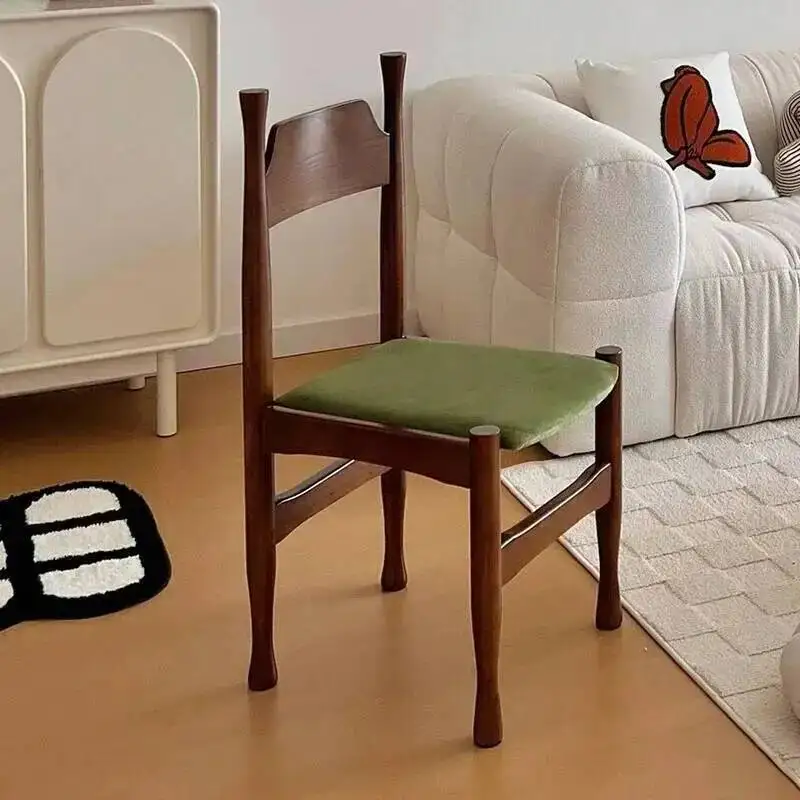 كراسي فاخرة على الطراز الأوروبي الحديث الإيطالي المريح لتناول الطعام، كراسي أثاث المطبخ العصرية الجميلة #5