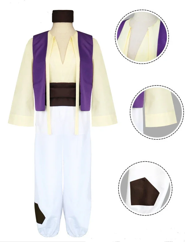 

Костюм джина на Хэллоуин, брюки для мужчин, костюмы Аладдина для взрослых, костюмы для косплея Аладдина для взрослых