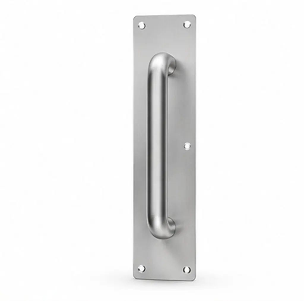 1Set Premium Stainless Steel Door Knob Silver Classic Pull Handle Strong Rustproof Easy Install Safety Handle for Cabinet Door