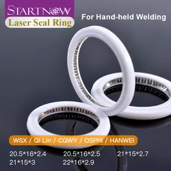 Startnow-anillo de sellado para máquina cortadora QiLin WSX HANWEI CQWY, anillo de sellado de soldadura láser con lente protectora 18x2 20x3