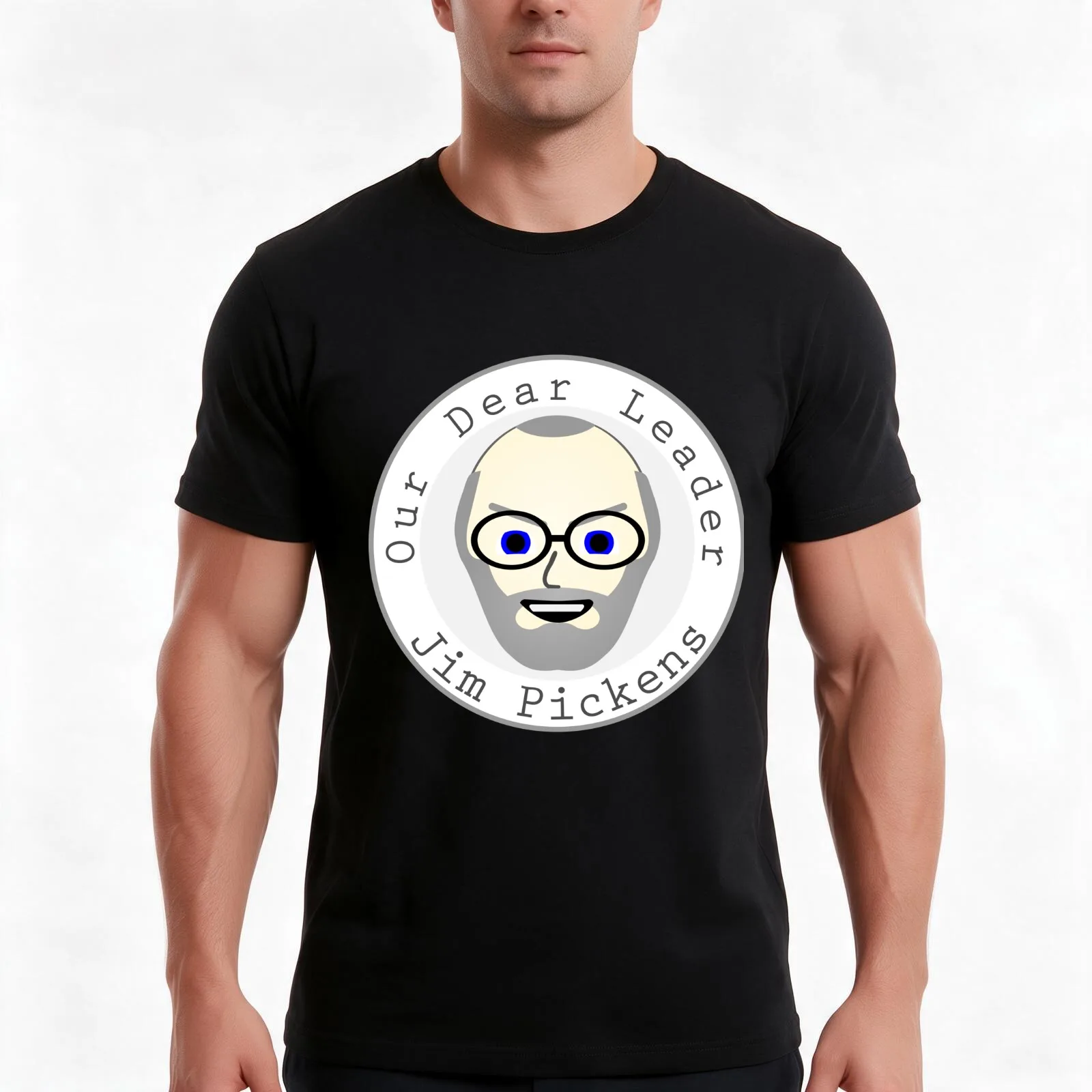 Jim Pickens but it's a T-Shirt, Summer Casual Cotton Tee, Oversized Streetwear Tops, Vintage Graphic Print, Unisex Men Women