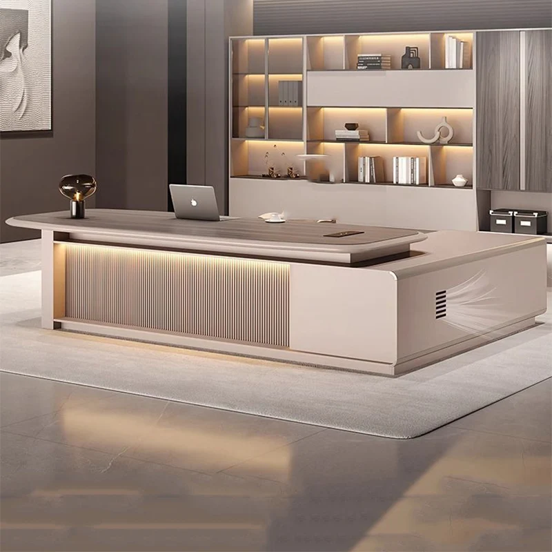 Girl Kawaii Drawers Office Desk Aesthetic Designer Clearance Laptop Office Desk Modern Conference Escritorio Oficina Furniture