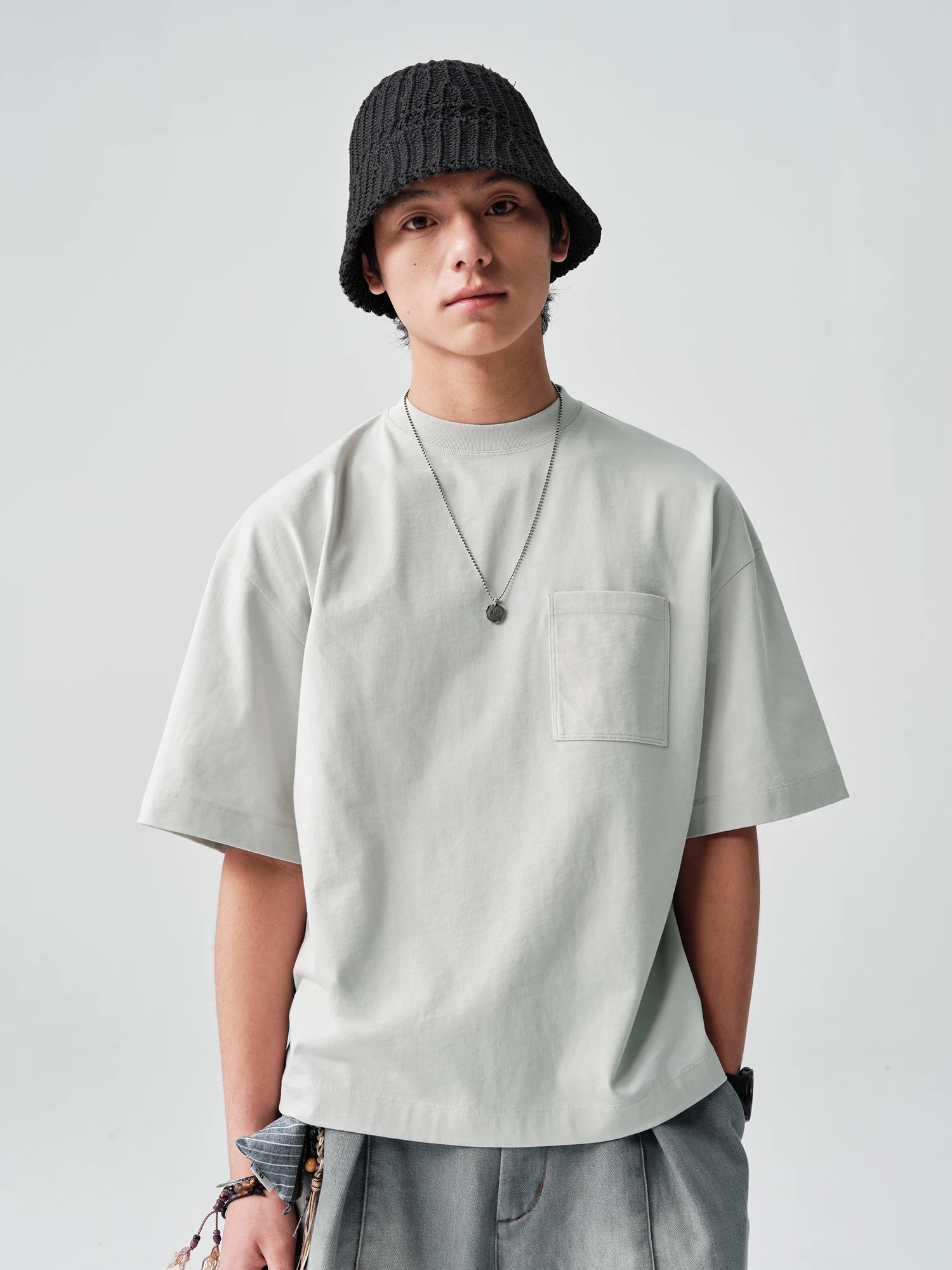 Blue Ridge Pure Cotton Cool Feeling T-Shirt Summer New Loose Breathable Outdoor Short Sleeve  Color round Neck T-Shirt