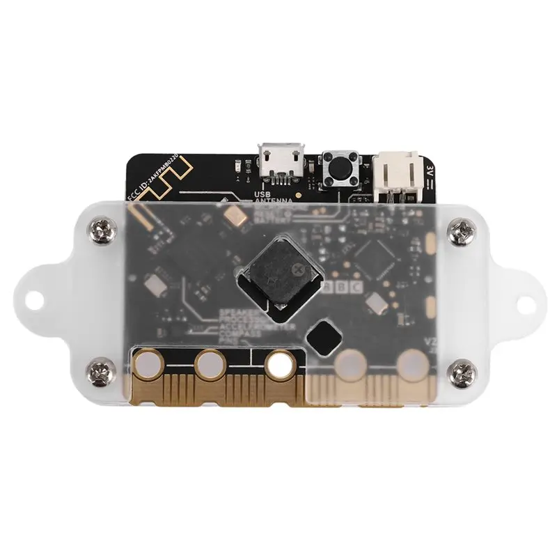 DT51 BBC Micro:Bit V2.2 Development Board Kit with Built-in Speaker Microphone, Support Python Programming for STEM