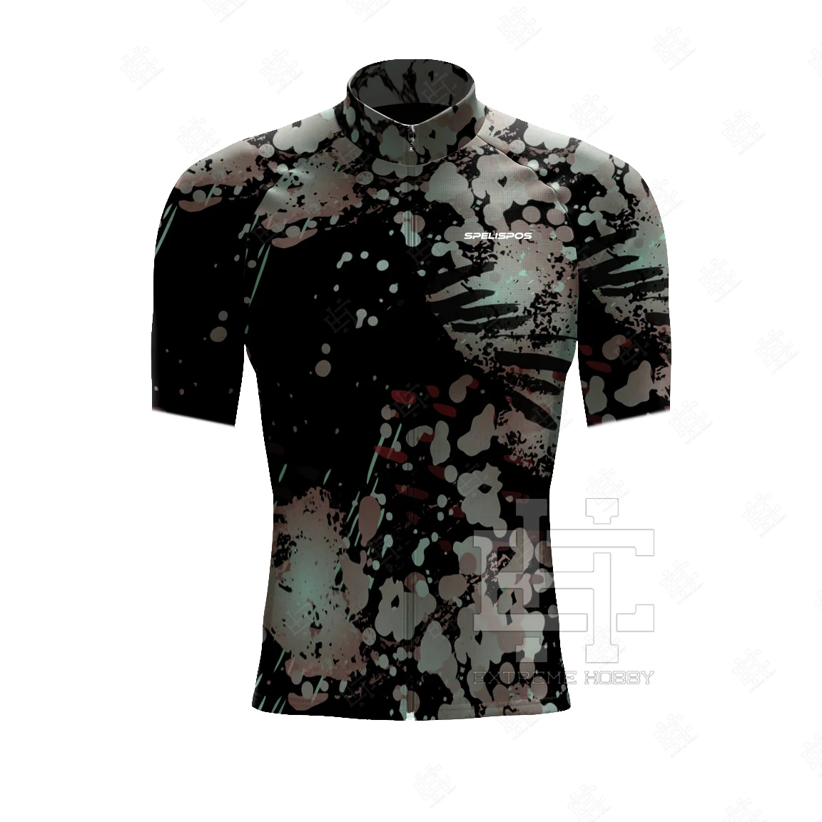 

Bike Gear Fit Bicycle Jersey Breathable Cycling Tops Wear Summer Quik Dry Anti-UV Camouflage Kit Shirts Maillot Roupa Ciclismo