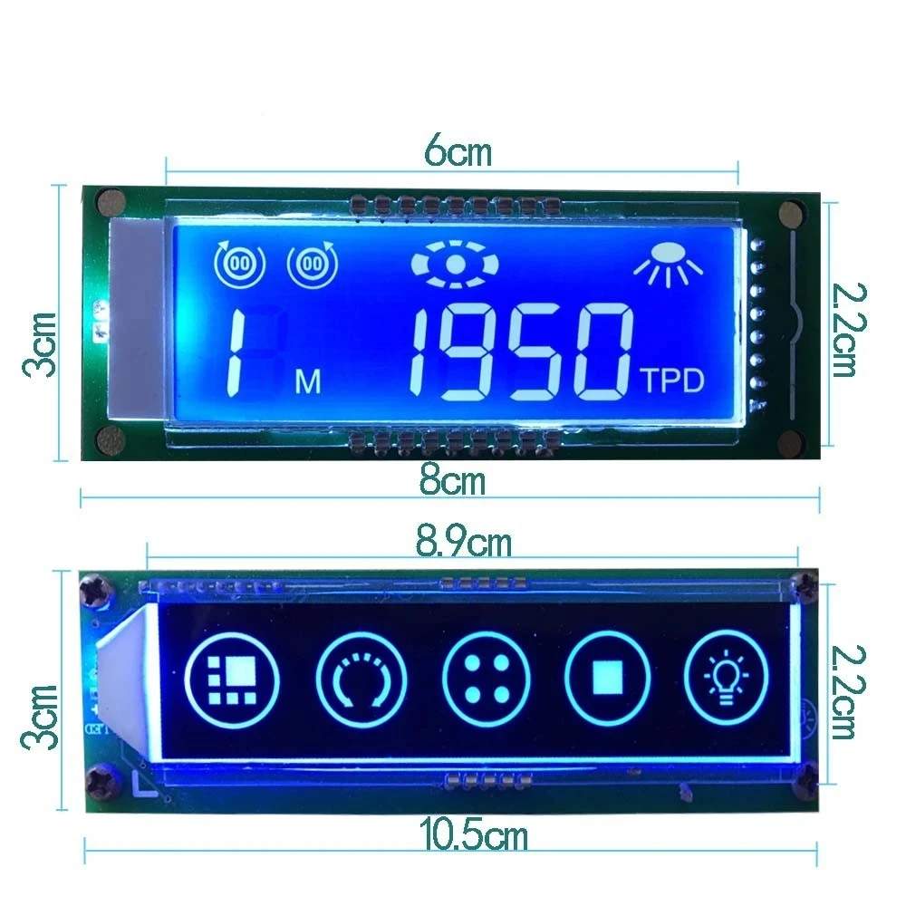 LCD Watch Winder Box DIY Parts Display Rack LCD Circuit Board Control Module LED + Switch parts Remote Control