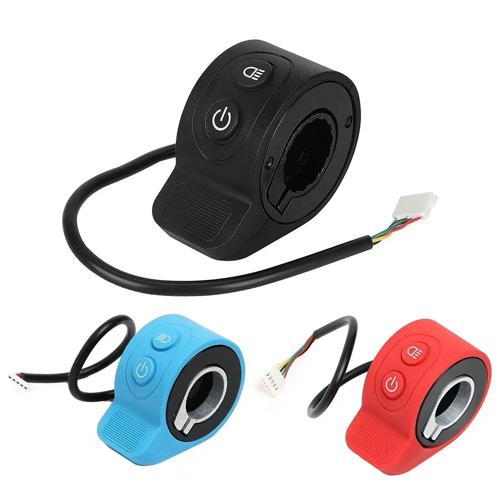 ABS Black Red Bule Accelerator Electric Scooter Spare Speed Controller Accessories Replacement Easy Installation