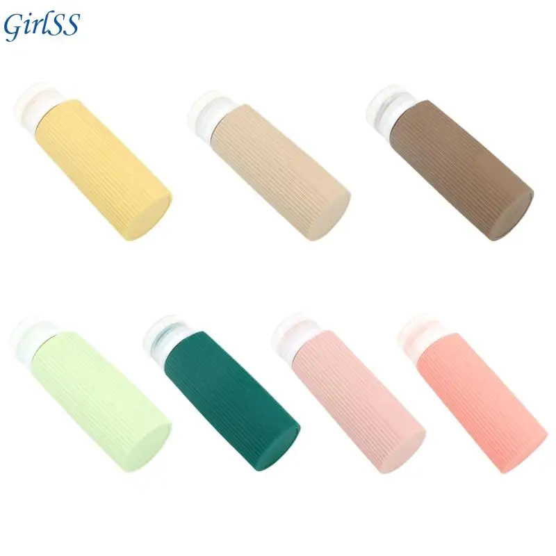 Multiple Capacity Silicone Cosmetic Dispenser Portable Refillable Leakproof Toiletry Bottle T4MB