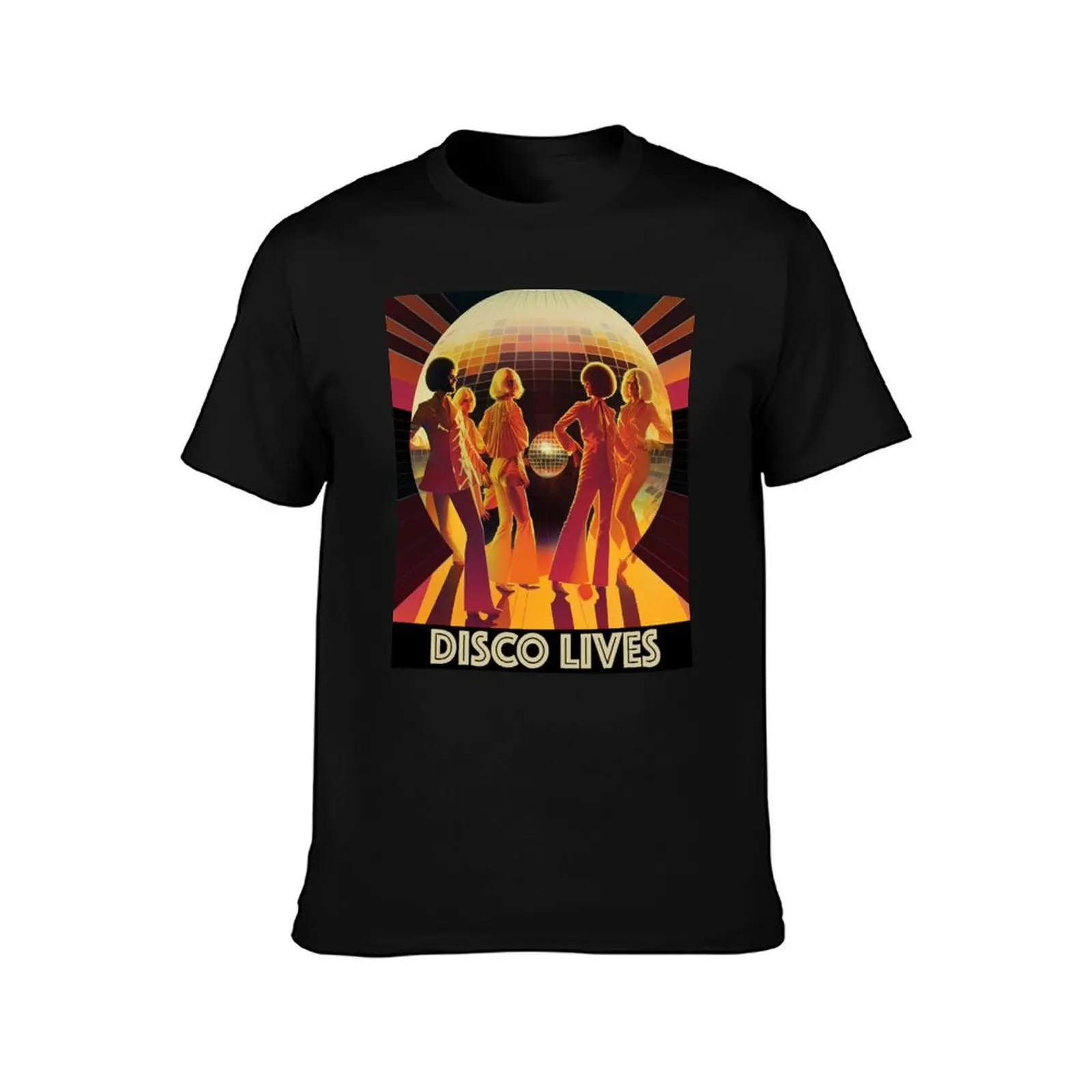 Disco Lives T-Shirt UV Protection Outdoor Tee Shirt T-Shirt