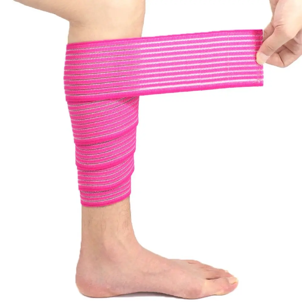 Leggings Sports Gym Sprains Injury Ankle Support Calf Elastic Bandage Bike Leg Warmers Thigh Sleeve Sport Protection Bandage