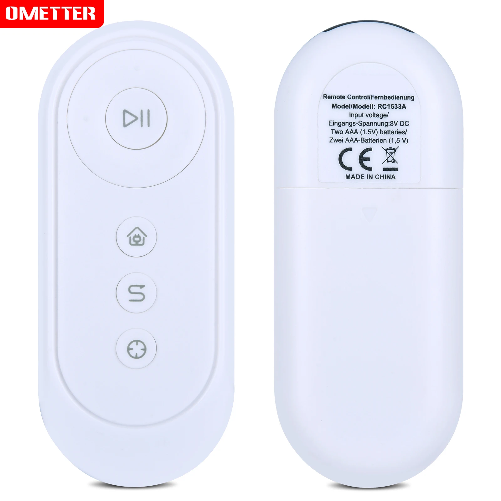 

New RC1633A Remote Control Fit For Ecovacs Deebot 661 Robot Vacuum Cleaner