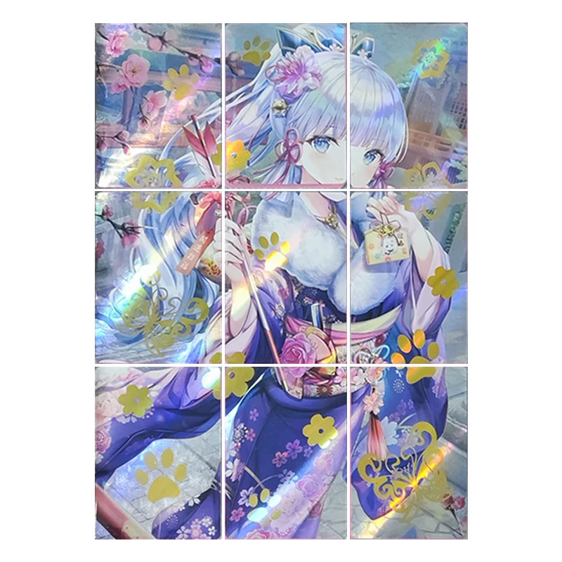 Anime japonais histoire de déesse Mona Keqing HMS Sheffield Yor Forger cartes à collectionner cadeaux d'anniversaire de noël jouets pour enfants