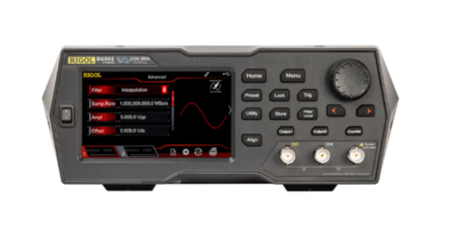 1pc Rigol DG992 - Two Channel, 100 MHz Function / Arbitrary Waveform Generator*SY