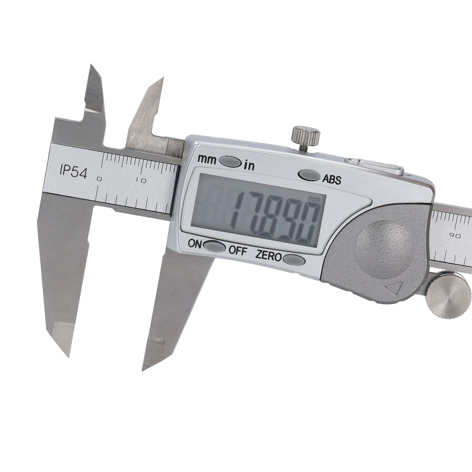 أداة قياس الفرجار الرقمي الصناعية الإلكترونية IP54 مقاوم للماء 0‐6in 0‐150mm المدى 0.0005in 0.005mm القرار