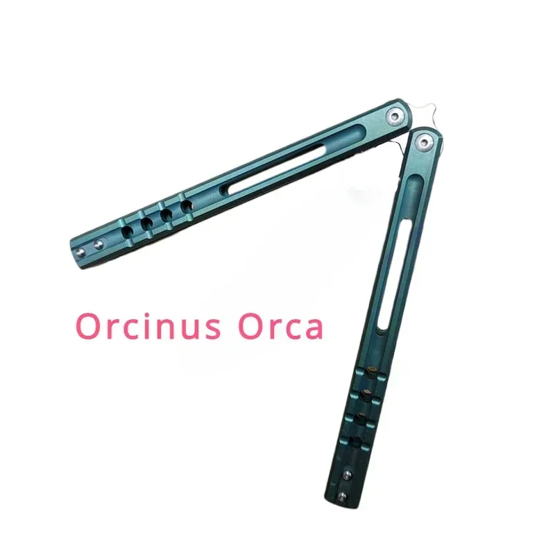 Paodin Orcinus Orca Кит Сэндвич Титановая ручка D2 Система подшипников лезвия EDC Инструмент