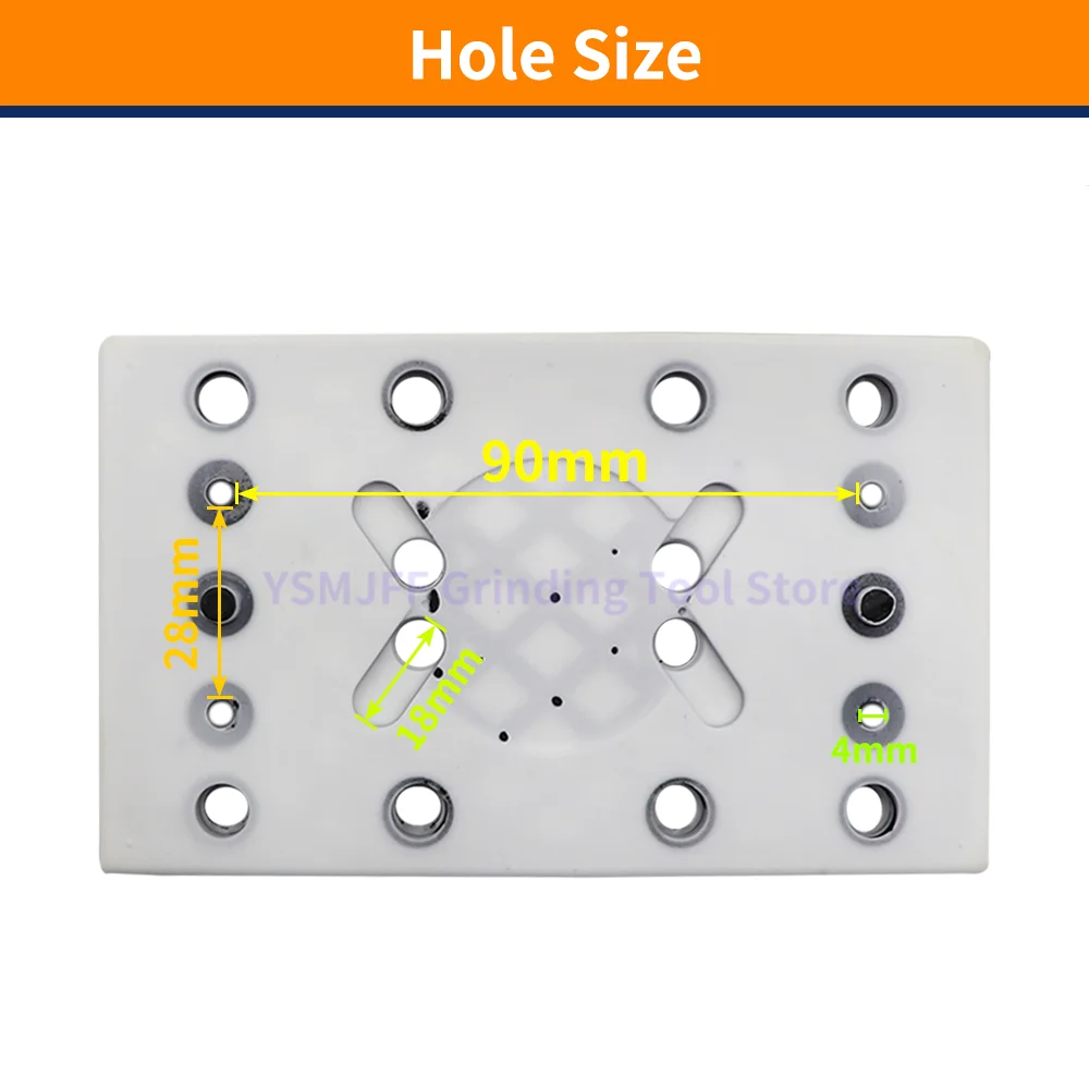 1PC 80mm X 130mm Soft Sanding Pad for Festool RTS 400 RS 400 RTSC 400 Sander,489252 RTS 400 Replacement StickFix Sanding Pad