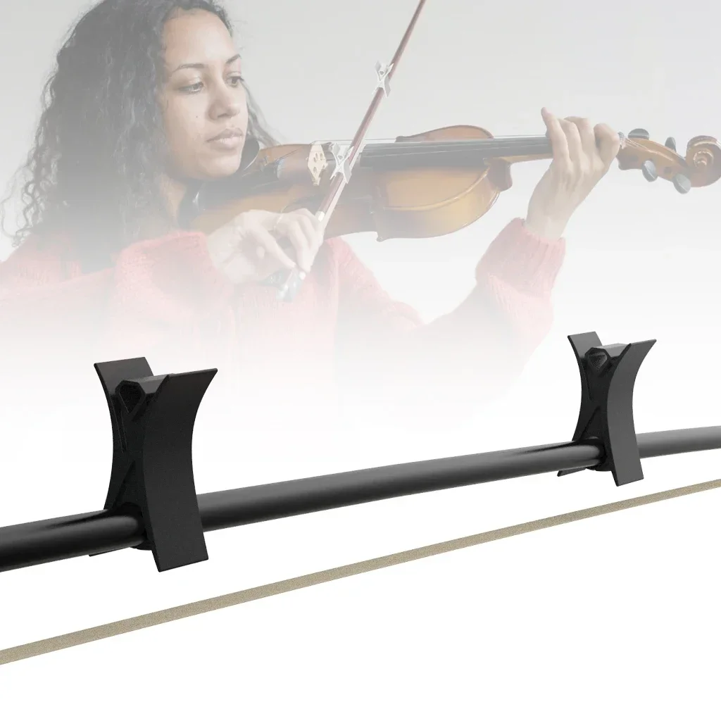 

Bowstopper For Bow Beginner Sturdy 2PCS Violin Stoppers Viola Learning Lightweight Teaching Aid Beginner Sturdy