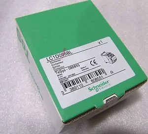LC1D096BL  LC1-D096BL Contactor, TeSys Deca, 3P(3 NO), AC-3/AC-3e, = 440V, 9A, 24V DC low consumption coil, Lugs-ring terminals