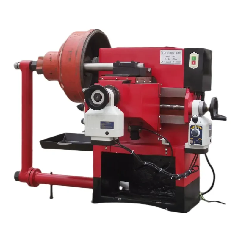 5 Wheel Light Duty Maintenance Brake Drum Disc Cutting Machine Brake Disc and Drum Lathe for Car Repairing